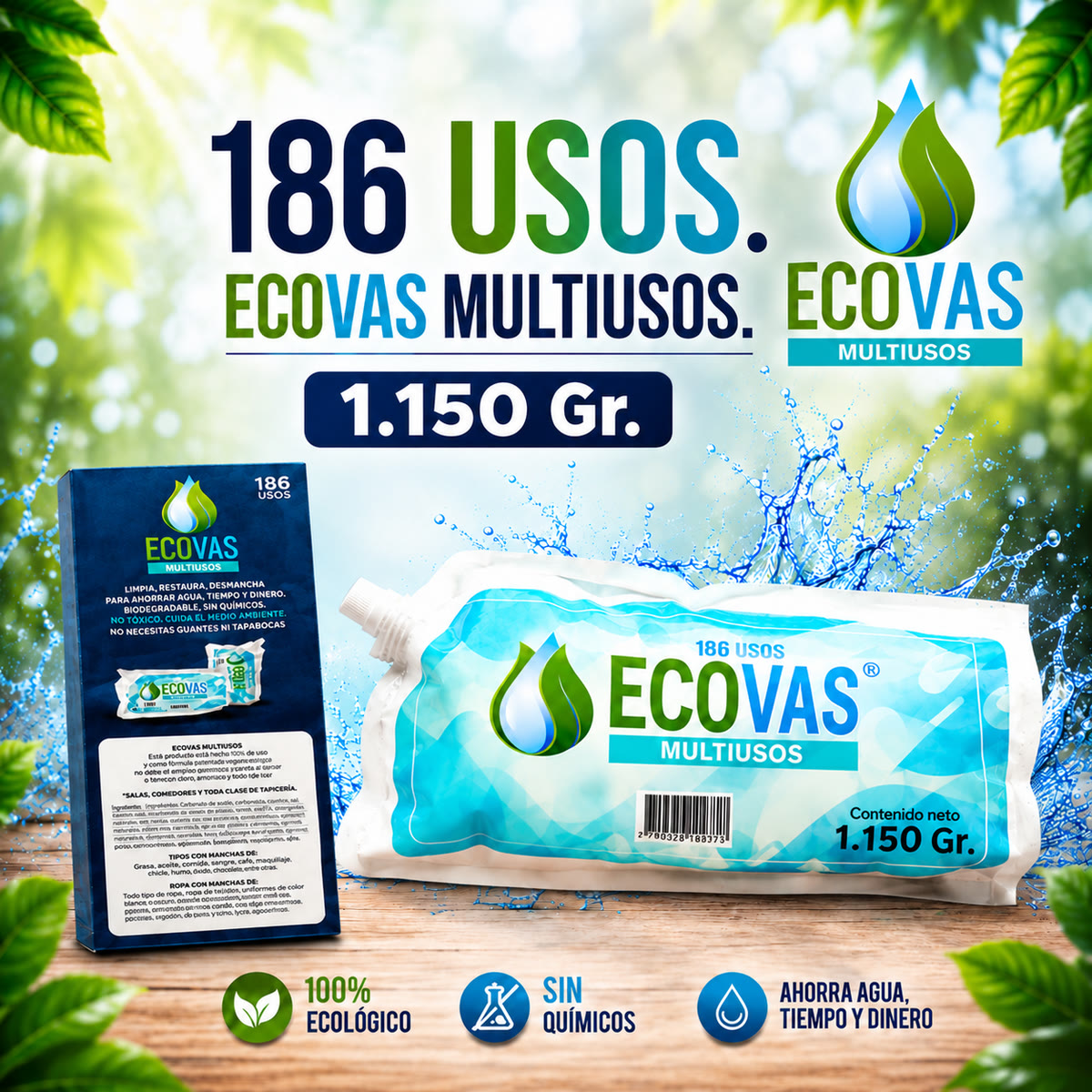 ECOVAS Multiusos 1.150 Gr