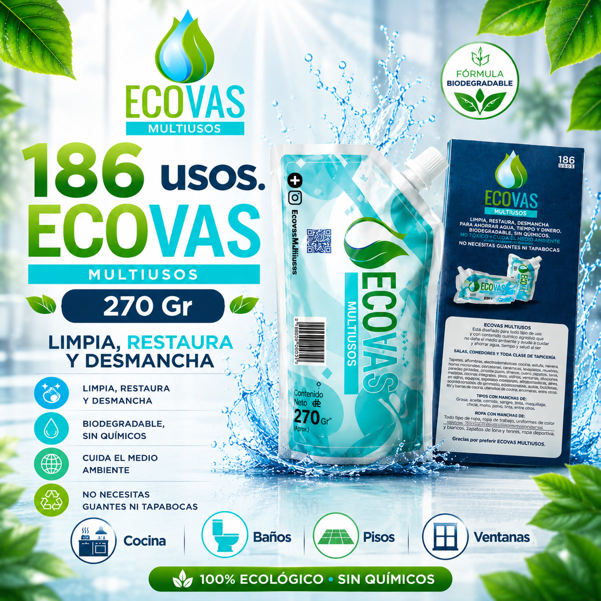 ECOVAS Multiusos 270 Gr